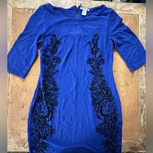 H&M blue dress women's size medium